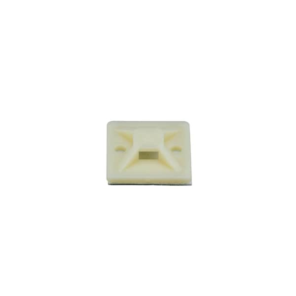 Panduit Adhesive Back Mount, 1.0" X 1.0" X 1/4", (100 Pack), 100PK SMP16A-C - main
